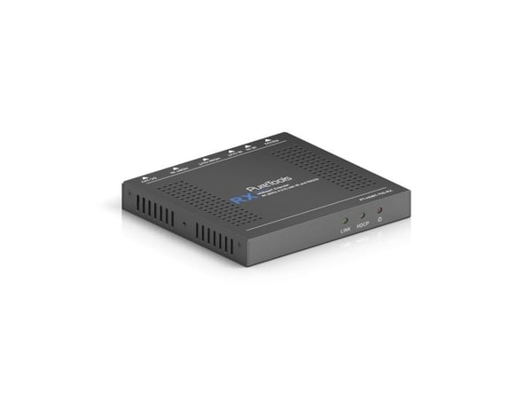 PureTools PT-HDBT-702-RX, 3840 x 2160 piksler, AV-mottaker, 70 m, Koblet med ledninger (ikke trådløs), Sort, HDCP