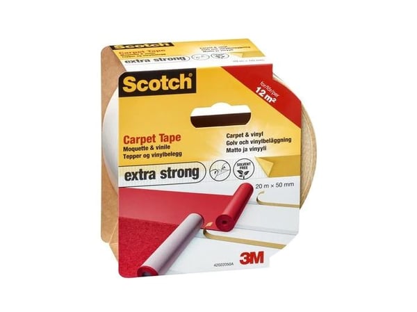 3M 42022050, Maskeringstape, Hvit, 20 m, Innendørs