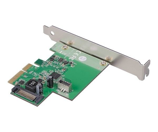 Akasa AK-PCCU3-06, USB 3.2 Gen 2 (3.1 Gen 2) Type-C, PCIe, Lavprofil, PCIe 3.0, SATA 15-stik, PC