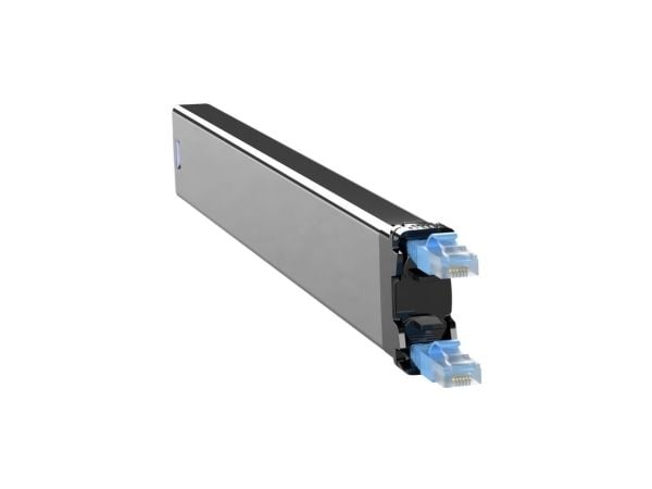 PATCHBOX 365 STP - Kobberkassett - uttrekkbar - CAT 6a - STP