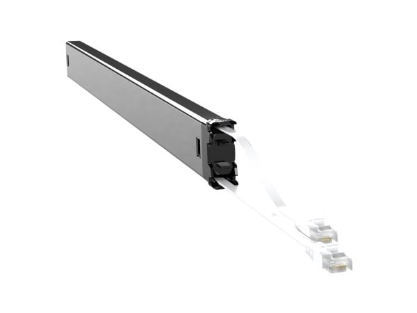 PATCHBOX C60STPXC6AX31W, 2,5m, Cat6a, U/FTP (STP), RJ-45, RJ-45