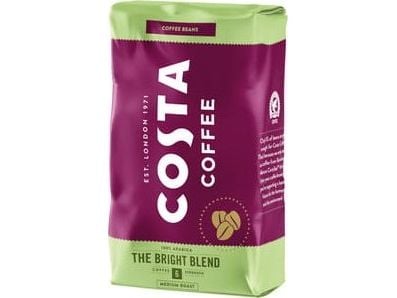 Kaffebønner COSTA COFFEE, Bright, 1 kg