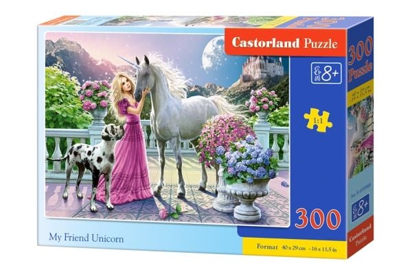 Castorland puslespill Min venn enhjørningen 300 elementer (030088)