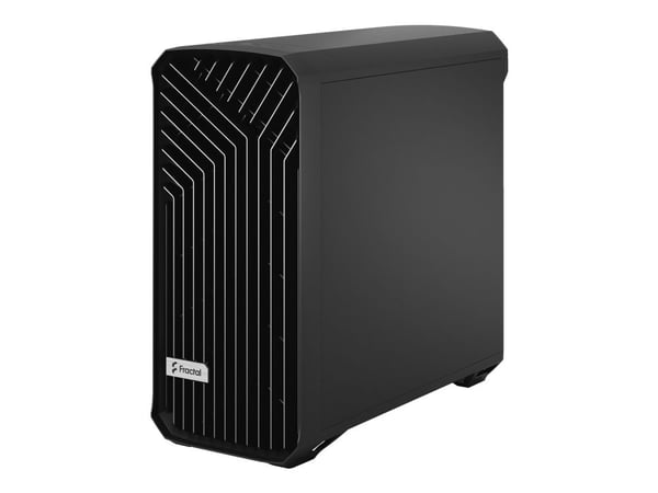 Fractal Design Torrent - Tower - utökad ATX - ingen strömförsörjning (ATX) - heltäckande svart - USB/ljud
