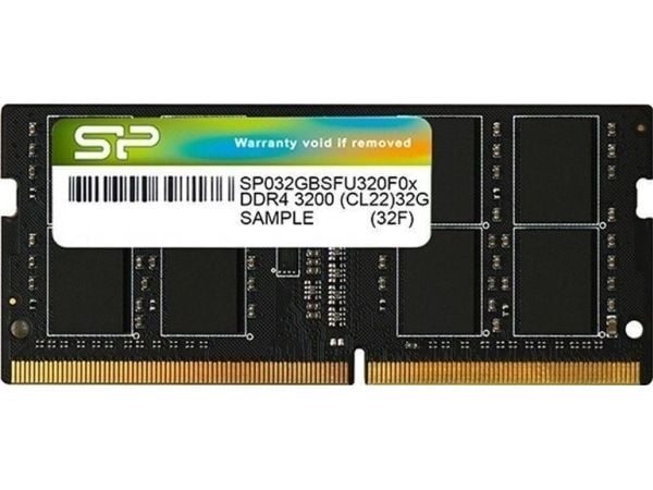 SILICON POWER - DDR4 - modul - 8 GB - SO DIMM 260-pin - 3200 MHz / PC4-25600 - CL22 - 1.2 V - ikke-bufret - ikke-ECC
