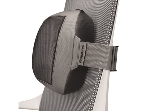 Fellowes I-Spire Lumbar Cushion - Ryggstøtte - grå