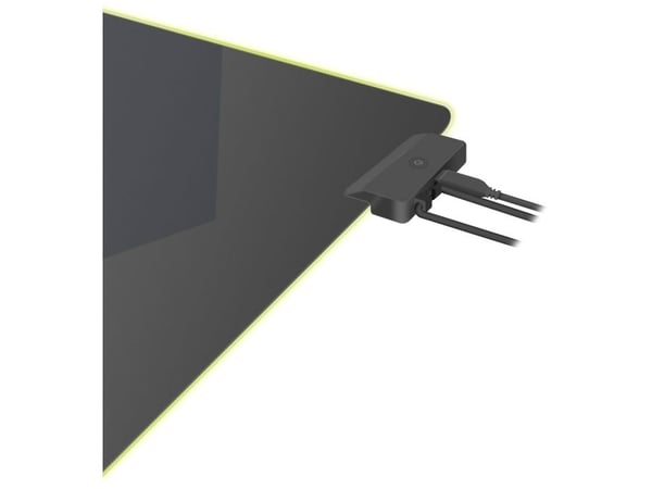 SPEEDLINK LEVAS LED, Sort, Mønster, USB-strøm, Antiskliunderlag, Musematte til gaming