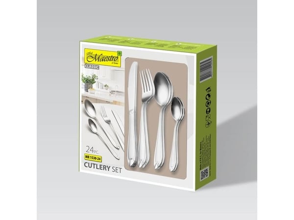 Maestro bestickset 24 delar MR-1530 satin