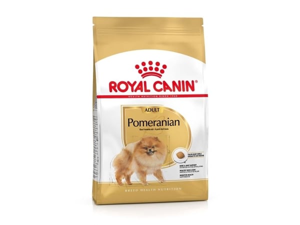 Royal Canin Breed Pomeranian Adult - Karma tørrfôr for voksne Pomeranian-hunder 3 kg