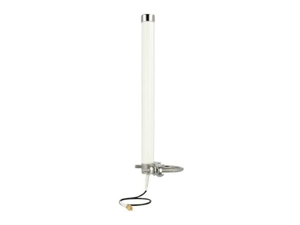 Delock - Antenne - 27 cm - Smart Home - 6 dBi - rundtstrålende - utendørs, stangmontering, innendørs - hvit