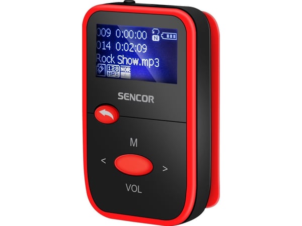 Sencor MP3-spiller SFP 4408RD Sencor MP3-spiller SFP 4408RD