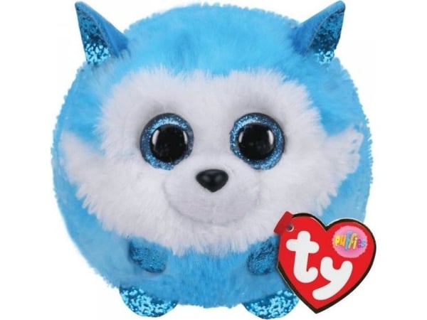 Meteor maskot TY Puffies Husky - Prince