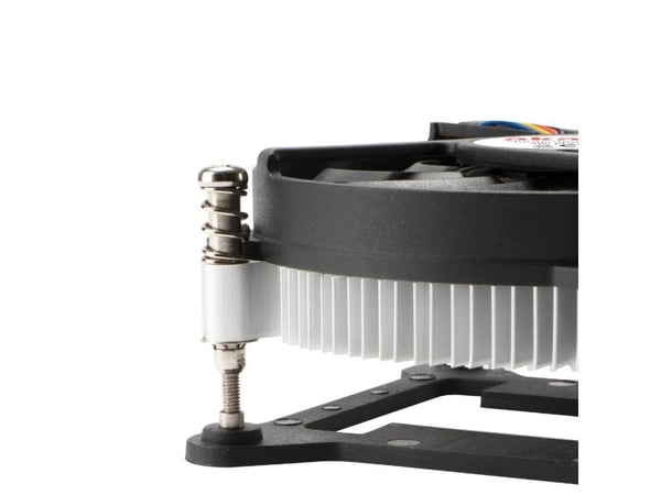 Akasa AK-CC6308EP01 Low Profile CPU-Kuehler - 92mm, Bakplate, 9,6 cm, 800 RPM, 2800 RPM, 37,6 dB, 36,28 cfm