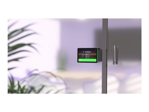 Logitech Tap Scheduler Purpose-Built Scheduling Panel for Meeting Rooms - Videokonferanseinnretning - Certified for Microsoft Teams, Zoom Certified...