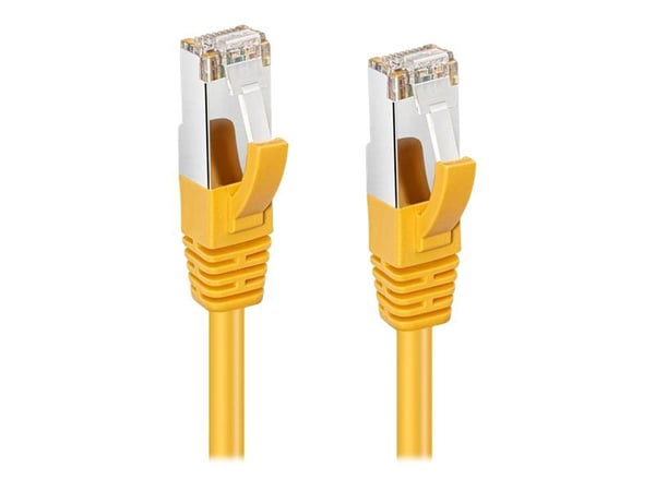 MicroConnect - Koblingskabel - RJ-45 (hann) til RJ-45 (hann) - 1 m - 6 mm - S/FTP - CAT 6a - halogenfri, innendørs, formstøpt, rund, uten hindringe...