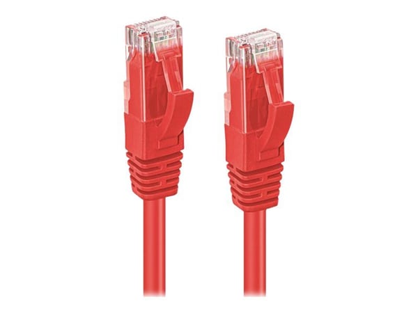 MicroConnect - Koblingskabel - RJ-45 (hann) til RJ-45 (hann) - 1 m - 5 mm - UTP - CAT 6a - halogenfri, innendørs, formstøpt, rund, uten hindringer ...