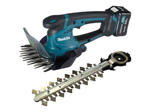 Makita UM600DSMEX - Kombinert gress-/buskkutter - trådløs - 12 V - 2 batterier - 2500 spm - 160 mm - 1.5 kg