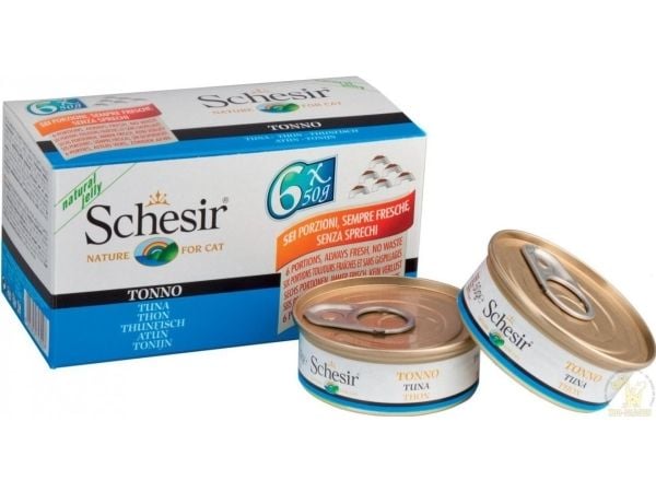Schesir SCHESIR CAT 6x50g MULTIPAK TUNNUT SODIUM