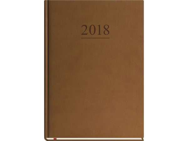 Klassisk planlegger B5, brun (T-221V-S2)