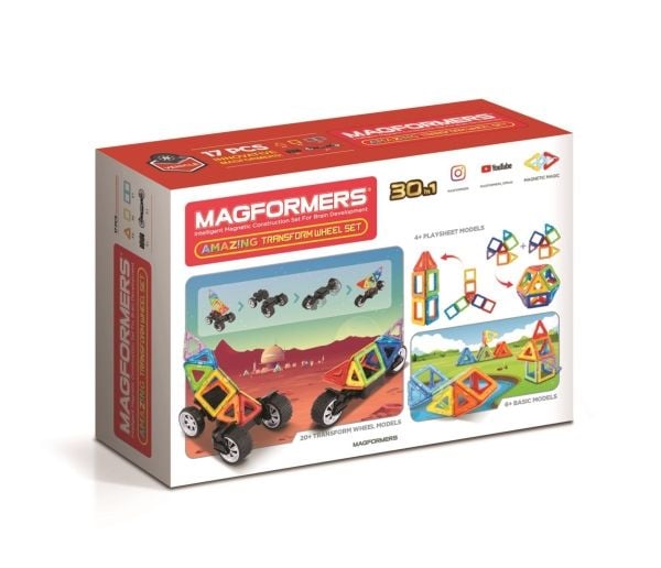 Magformers 707019, Rakennus, 3 vuosi/vuosia, Monivärinen, Metalli, Muovi