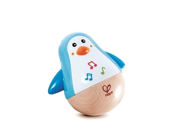 Hape Penguin Musical Wobbler Pingviini