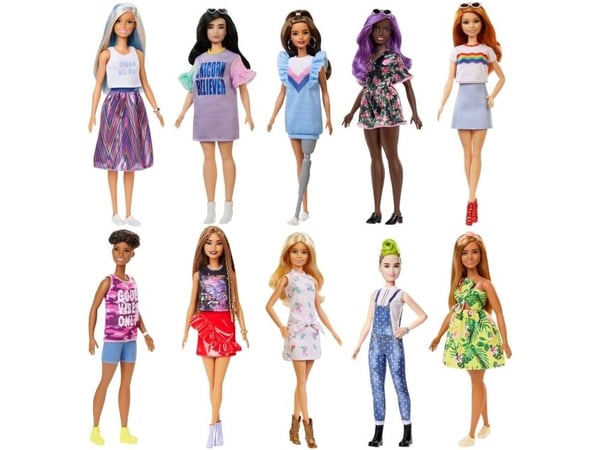 Barbie Fashionistas Doll - Assorteret - Styles May Vary
