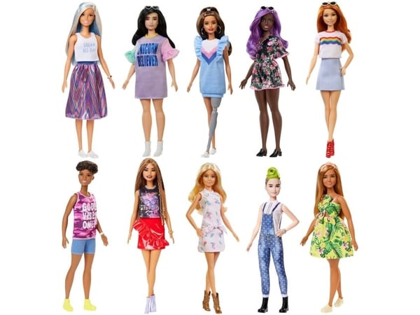 Barbie Fashionistas Doll - Assorteret - Styles May Vary