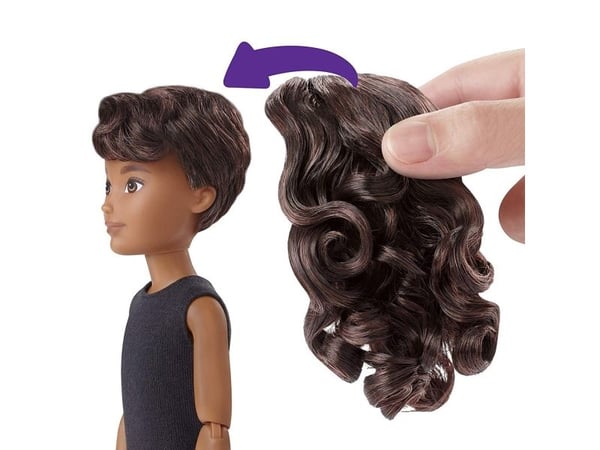 Creatable World Deluxe Brown hair