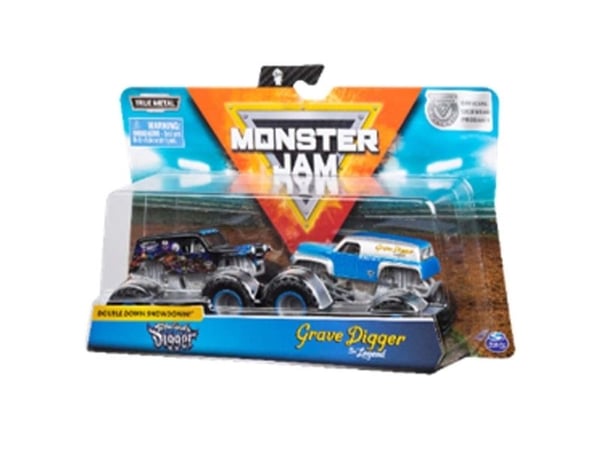 Monster Jam 1:64 die-cast 2-pack