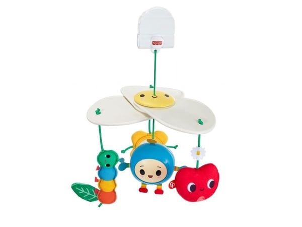 Fisher-Price Happy World Flowerin Fun barnevogn-leketøy