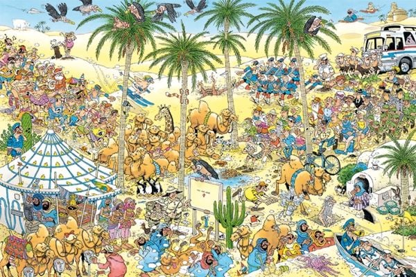 Jan van Haasteren The Oasis 1500 bitar