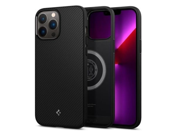 Spigen ACS03226, Etui, Apple, iPhone 13 Pro Max, 17 cm (6.7"), Svart