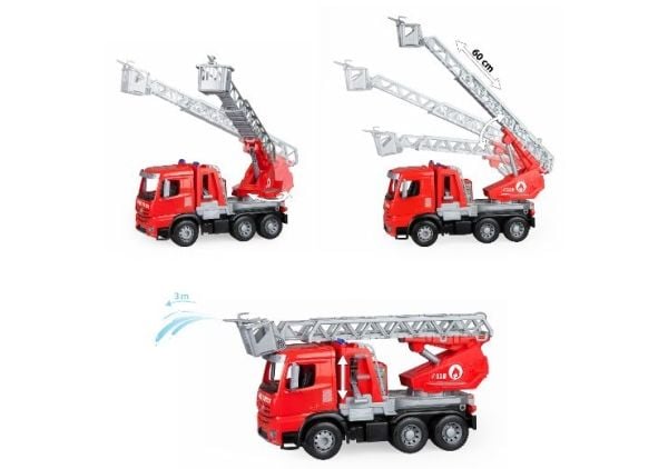 Lena WORXX, Truck, Inne/Ute, 3 år, Grå, Rød