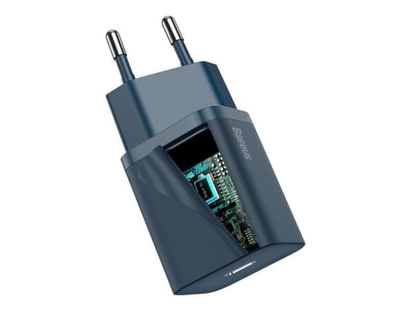 Baseus Super Si, Innendørs, AC, 20 V, Blå