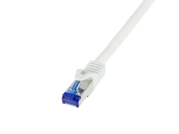 LogiLink C6A071S, 5 m, Cat6a, S/FTP (S-STP), RJ-45, RJ-45, Valkoinen