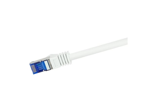 LogiLink C6A071S, 5 m, Cat6a, S/FTP (S-STP), RJ-45, RJ-45, Valkoinen