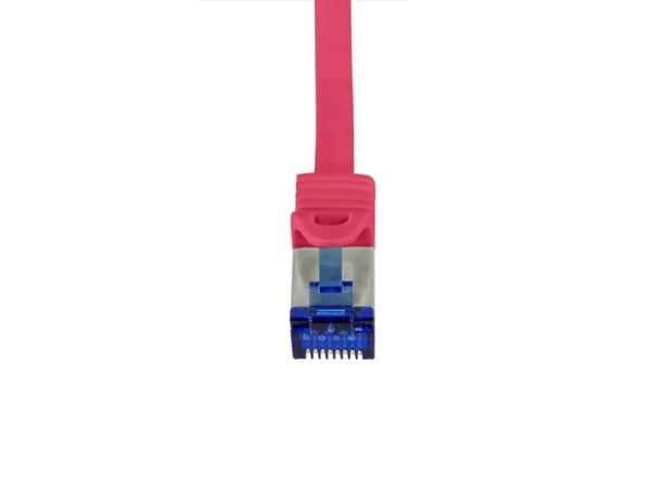 LogiLink Professional Ultraflex - Koblingskabel - RJ-45 (hann) til RJ-45 (hann) - 5 m - 6 mm - S/FTP - CAT 7 (kabel) / CAT 6a (kontakter) - halogen...