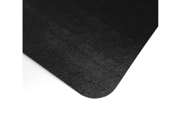 Stolunderlag Advantage PVC 116x150 cm hardt gulv sort