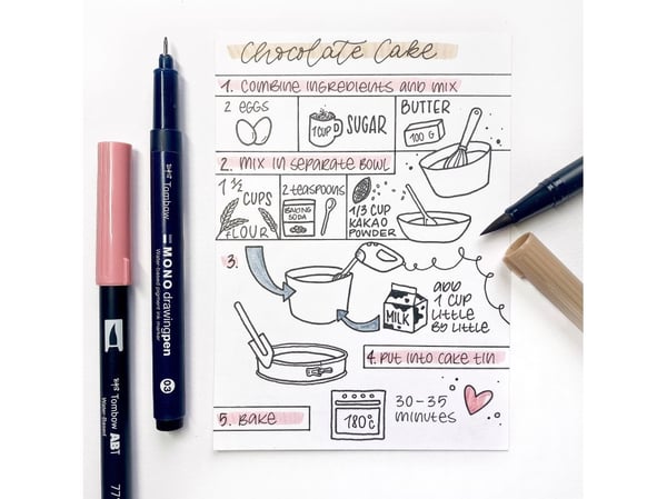 Tombow DIY Recipe Kit