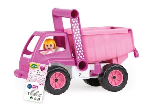 Lena PvH Princess, lastebil, innendørs/utendørs, 2 år, Rosa