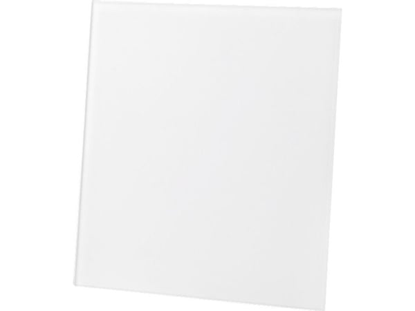 Panel for en serie vifter eller rister dRim glass hvit matte velg vifte eller sokkel/02-300/griller 01-171