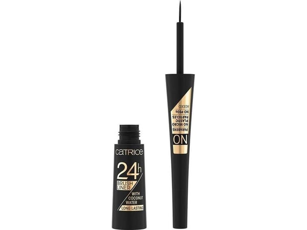 CATRICE 24H Brush Liner eyeliner 010 Ultra Black (3 ml)