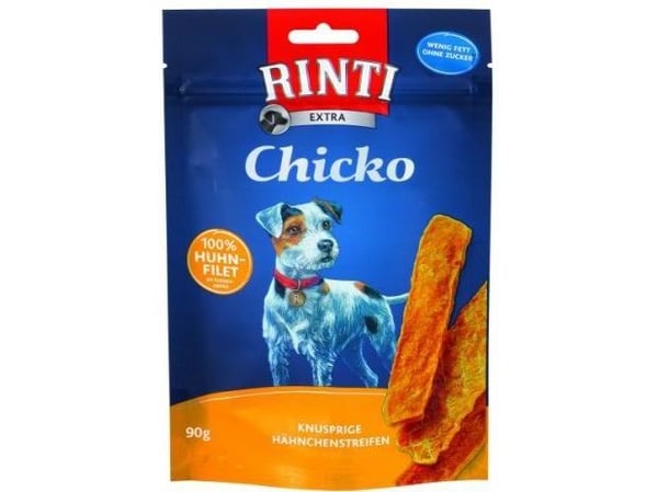 RINTI 91325, Snacks, Hund, Voksen, Kylling, 90 g, Sukkerfri