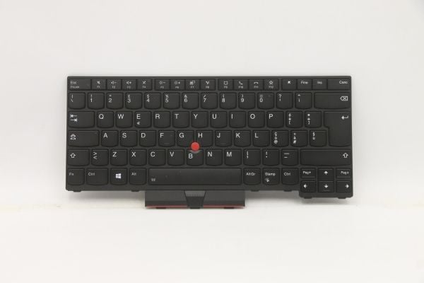 Sunrex - Erstatningstastatur for bærbar PC - med Trackpoint, UltraNav - bakbelysning - QWERTY - Italiensk - svart - for ThinkPad L14 Gen 1 20U1, 20...