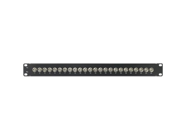 Renkforce RF-4541184, BNC, Sort, Rackmontering, 1U, 482,6 mm, 44,5 mm