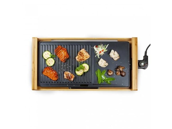 Domo DO8311TP, bordplate, svart, brun, 510 x 260 mm, teflon, 600 mm, 300 mm