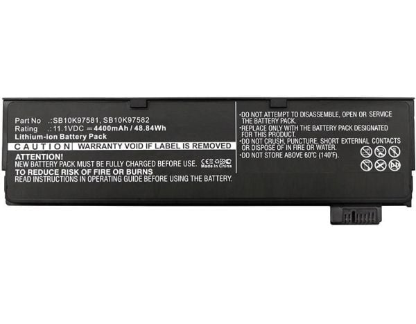 CoreParts - Batteri til bærbar PC (tilsvarer: Lenovo SB10K97582, Lenovo SB10K97585, Lenovo 01AV425, Lenovo SB10K97584, Lenovo 01AV426, Lenovo SB10K...