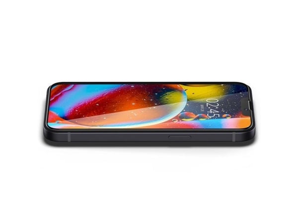 Spigen AGL03392, Apple, iPhone 13 Pro / iPhone 13, Ripebestandig, Svart, Gjennomsiktig, 1 stykker
