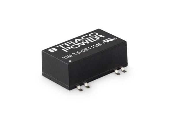 Traco Power TIM 3.5-0922SM, 18,1 mm, 10,5 mm, 24,3 mm, 7 g, 3,5 W, 4.5 - 12 V