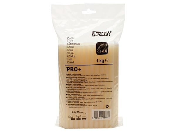 Rapid 12 mm Limstavar för professionellt bruk - Universal PRO+, Blåsa, 1,03 kg, 200 mm, 140 mm, 50 mm